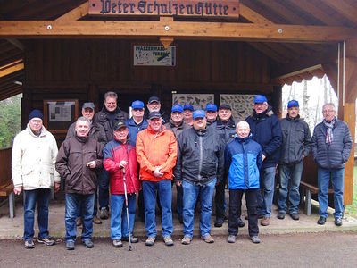 Winterwanderung 2015 Kehrberghütte
Zwischenstopp Perter-Schulzen-Hütte
