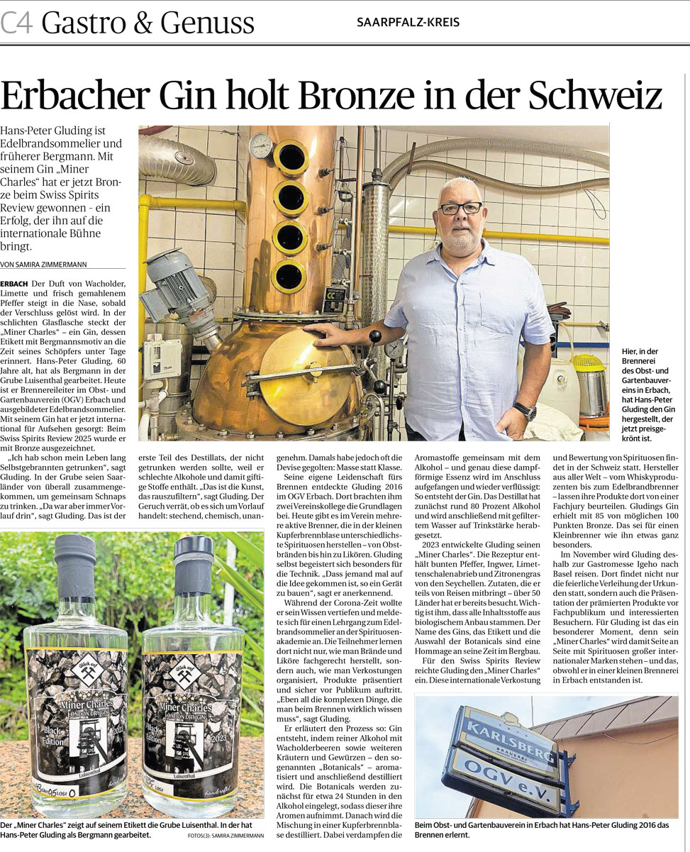 SZ Homburg 14 08 2025 Seite 18 Erbacher Gin
